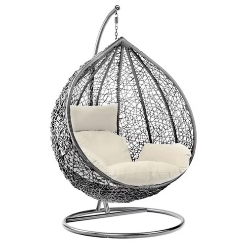 Rattan swing egg chair - swing, with