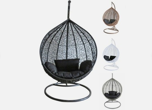 Rattan egg chair - chair, swing