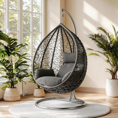 Rattan egg chair swing - egg, outdoor