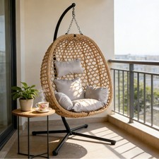 Hanging Egg Chair Rattan Swing